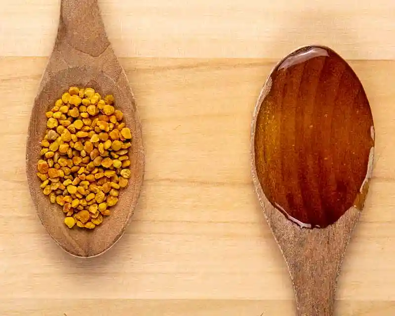 مصرف گرده گل همراه با عسل