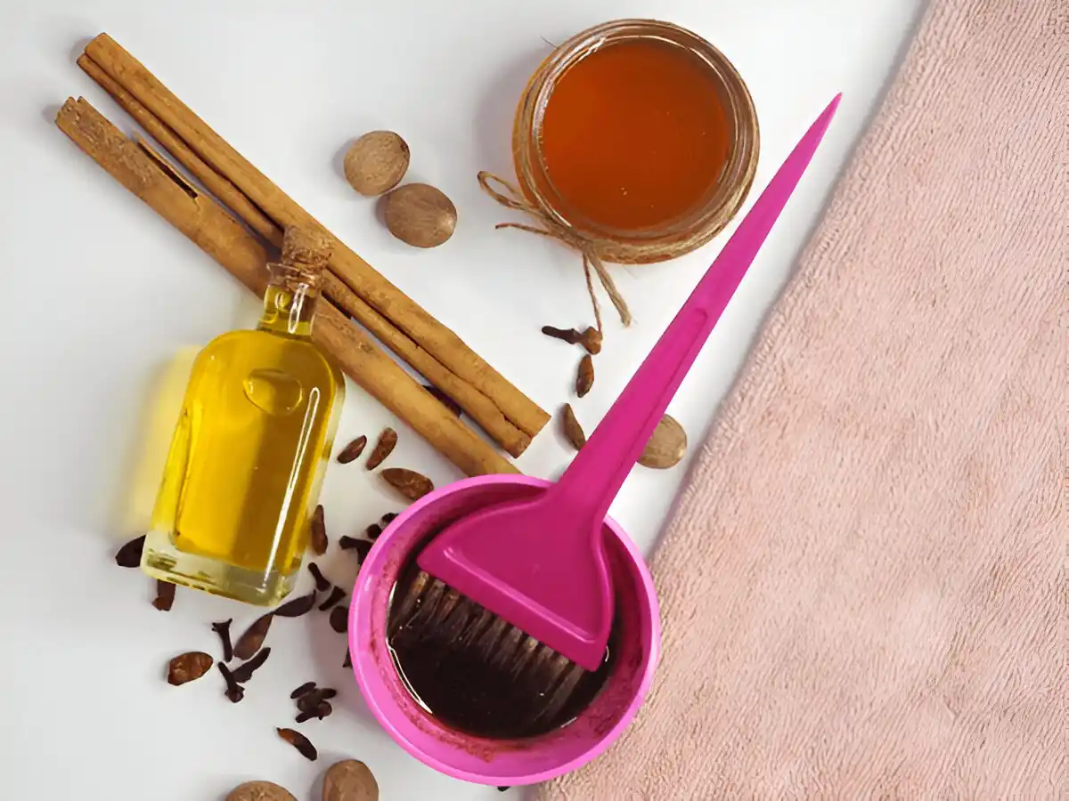 دارچین وعسل برای مو