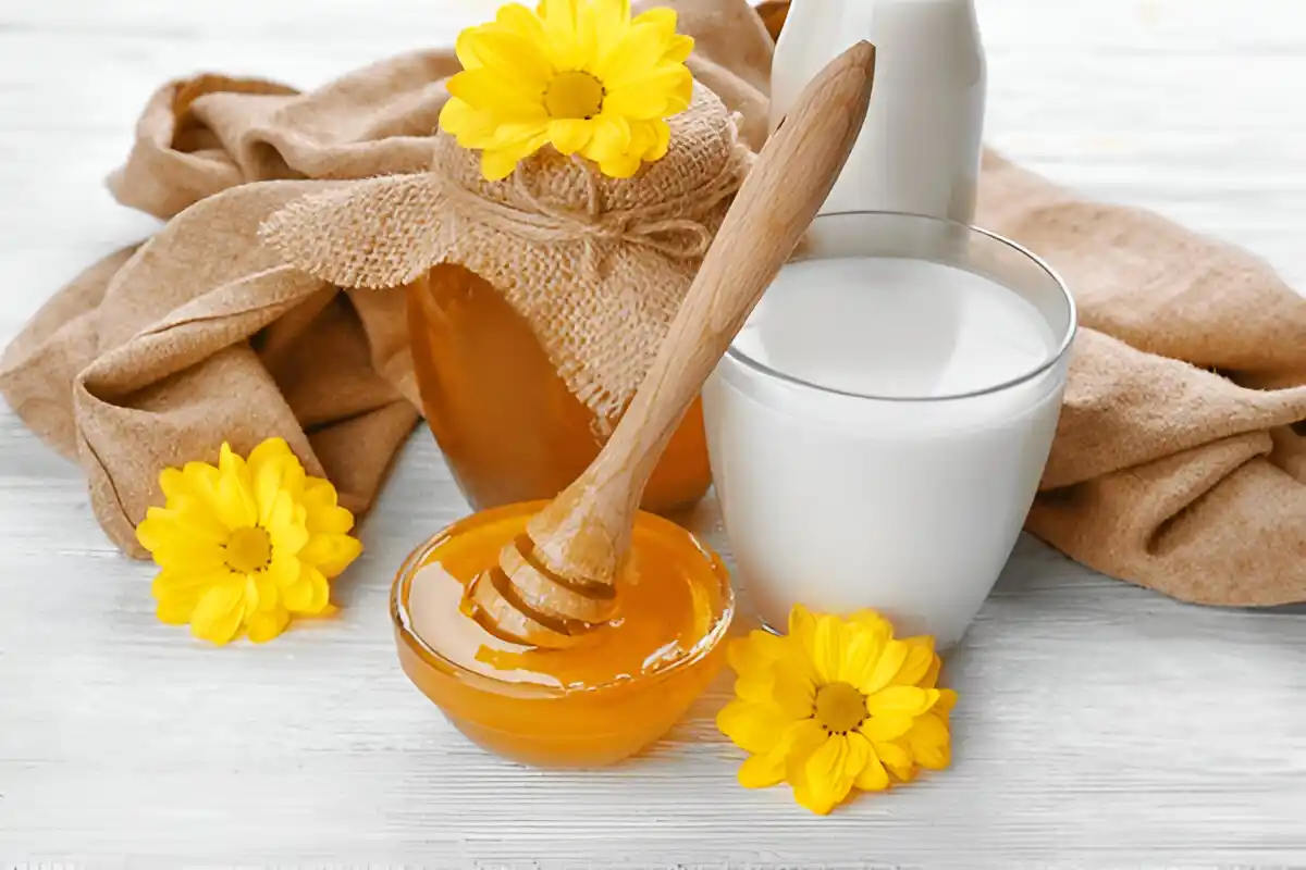 ماسک شیر و عسل برای مو